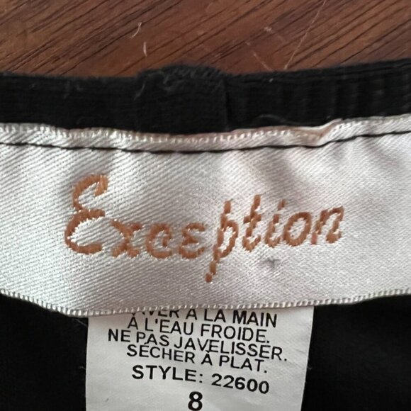 Flippy Black Skirt - Picture 3 of 7